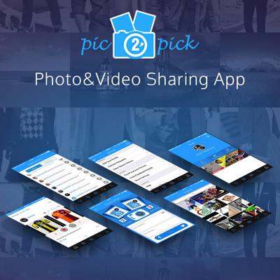 compare, share, photo media sharing ios android application development